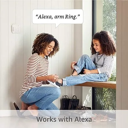 Vista 5 de Kit de Alarma Ring de 8 piezas (último modelo): sistema de seguridad para tu casa/negocio con monitoreo profesional 24/7 opcional