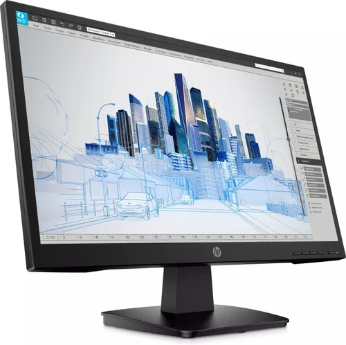 Vista 2 de HP Monitor de negocios serie P, pantalla antirreflejo, 21.5" Full HD (1920 x 1080), control en pantalla, modo de luz azul baja, HDMI, VGA, montaje