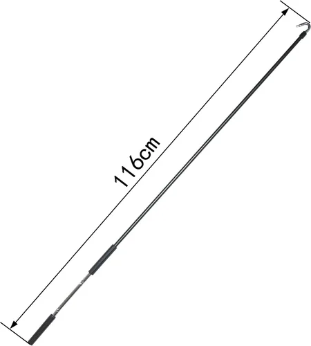 Vista 2 de UD Litong - Repuesto universal para instalación de sombrilla en exteriores e interiores, accesorios para persianas enrollables (negro, manivela)