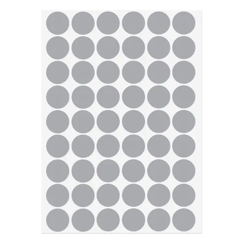 Vista 42 de uxcell 1 Hoja/140 Piezas de Pegatinas para Cubrir Agujeros de Tornillo, 12 mm de Diámetro, PVC Autoadhesivas, Tapas a Prueba de Polvo para Muebles
