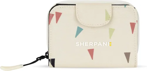 Vista 16 de Sherpani Barcelona, pequeña cartera de nailon bifold con bolsillo con cremallera para mujer, bolsa de viaje, protección RFID Chromatic