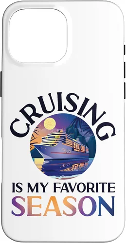 Vista 19 de iPhone 16 Cruise Ship Vacation Girl Cruising Is My Favorite Season Case