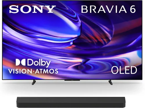 Vista 19 de Sony 65 pulgadas BRAVIA 6 OLED 4K HDR Smart Google TV con Gemini (K-65A60)