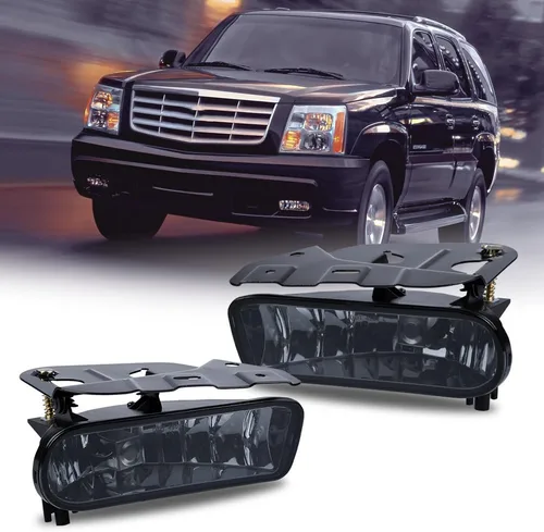 Vista 12 de G-PLUS Juego de luces antiniebla para parachoques compatibles con GMC Sierra 1500 2500 3500 Pickup GM2592154, GM2593154, GM2593154, GM2593128