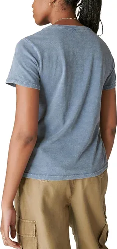 Vista 2 de Lucky Brand Camiseta clásica Lotus Lucky para mujer