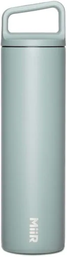 Vista 19 de MiiR Botella de agua de boca ancha - Botella de agua aislada de 20 onzas en acero inoxidable con aislamiento al vacío de doble pared, diseño a