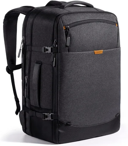 Vista 10 de Inateck Mochila de viaje expandible de 17-20L para laptop aprobada por aerolíneas, equipaje de cabina de 3 vías resistente a salpicaduras
