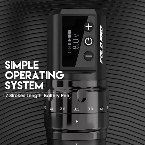 Vista 4 de MAST TATTOO Batería inalámbrica para máquina de lápiz de tatuaje Fold Pro