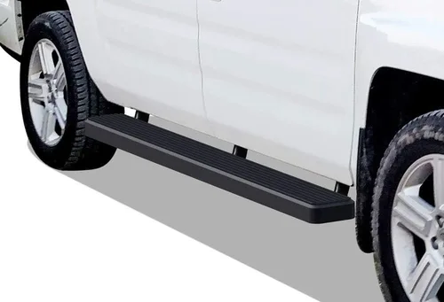 Vista 14 de APS Estribos negros estilo compatible con Honda Ridgeline 2006-2014 Crew Cab (barras nerf barras laterales escalones laterales)
