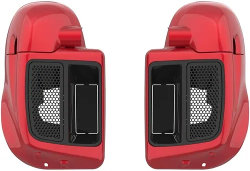 Vista 43 de Kits de calentadores de piernas con ventilación y combinación de color con guantera para Harley Davidson Touring Street Road King Glide FLTR 2014