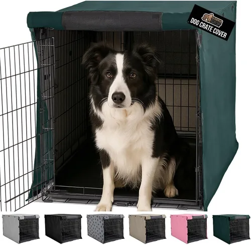 Vista 39 de GORILLA GRIP - Fundas para jaula de perro, cubierta de alambre para perrera Compatible con jaulas para perros de Amazon Basics, cubierta