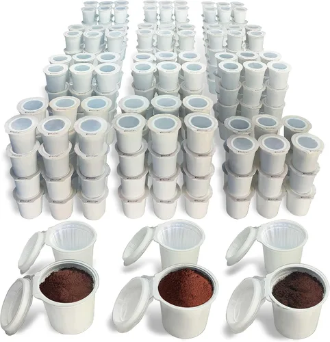 Vista 11 de 48 cápsulas iFillCup – Llena tu café favorito, se adapta a todas las cafeteras K Cup, ahorra cientos de dólares, el filtro DeepBrew tiene capacidad