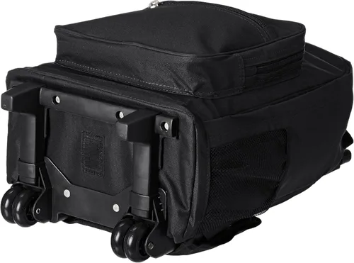 Vista 6 de Everest Mochila con ruedas - Estándar, Negro), 1045WH-BK