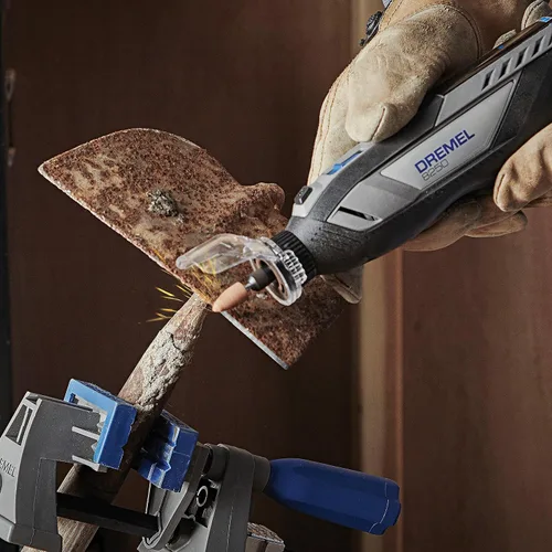 Vista 6 de Kit de fijación protectora para herramienta rotatoria Dremel A550 con 4 accesorios
