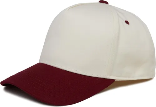 Vista 12 de Funky Junque Gorra de béisbol de 2 tonos para camionero adulto Misbehavin' - Leopardo/Beige