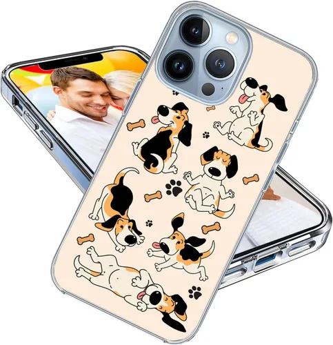Vista 23 de Funda protectora para iPhone 13 Pro Max para niñas, mujeres y hombres, a prueba de golpes, delgada, suave, TPU transparente, funda protectora
