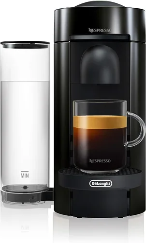 Vista 13 de Nespresso VertuoPlus - Máquina de café y espresso de De'Longhi con espumador de leche Aeroccino, color rojo cereza