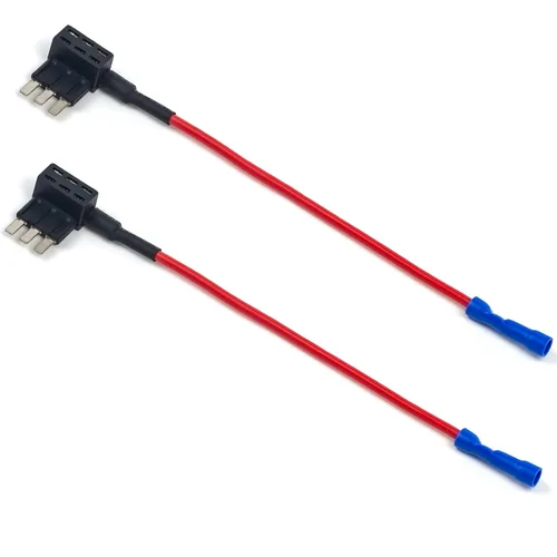 Vista 7 de Fusible Micro3, 5 amperios, 7.5 amperios, 10 amperios, fusible de 15 amperios, aplicable al mantenimiento, reemplazo del automóvil (24 piezas)