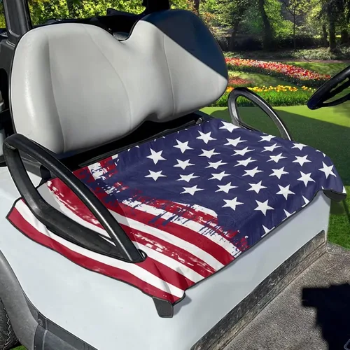 Vista 38 de Funda para asiento de carrito de golf, ligera, ajuste universal, accesorios para carrito de golf, fácil de instalar