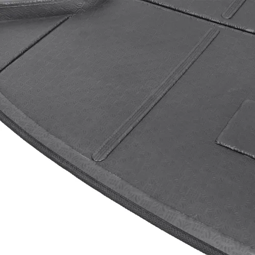 Vista 8 de Tapete de maletero para bandeja de carga trasera compatible con Mazda CX-5 2013 2014 2015 2016 negro