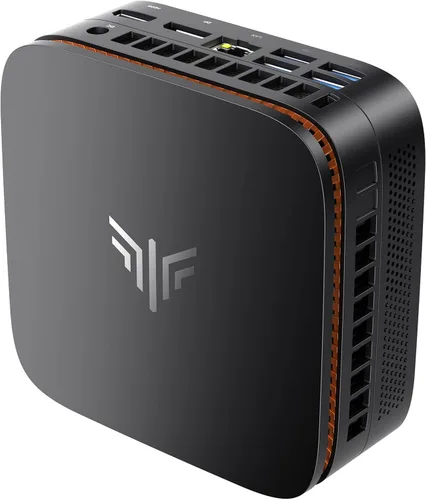 Vista 10 de KAMRUI AK1PLUS Mini PC, 8GB DDR4 256GB M.2 SSD, Mini computadora de escritorio con 4 USB-A, 2 HDMI, Ethernet