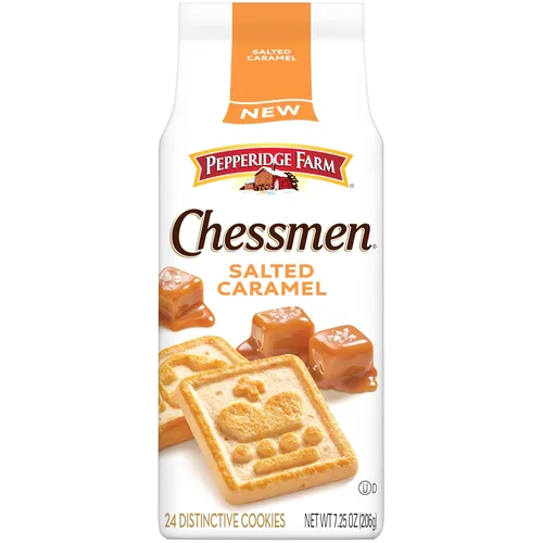 Vista 10 de Pepperidge Farm Chessmen Galletas de mantequilla, bolsa de 7.25 onzas (el embalaje puede variar)