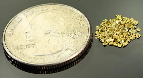 Vista 2 de Alaskan Yukon Gold Rush Nuggets #20 Malla 0.18 oz 1/0.07 oz