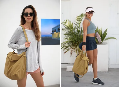 Vista 6 de ODODOS Bolsos Hobo Multi 2.0 con 2 correas para mujer, bolsos de mano, bolsos cruzados