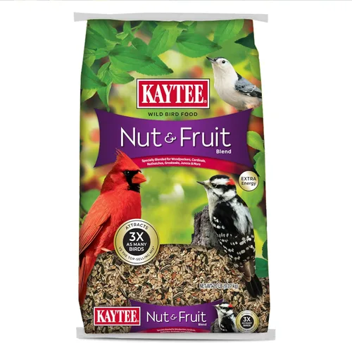 Vista 14 de Kaytee Nut & Fruit - Semilla de ave silvestre, 5 lb