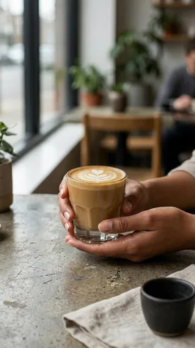Vista 7 de Necessia Vasos Cortado de 4.5 onzas – Juego de 2, base pesada duradera tratada con calor, cristalería totalmente templada, elegantes vasos