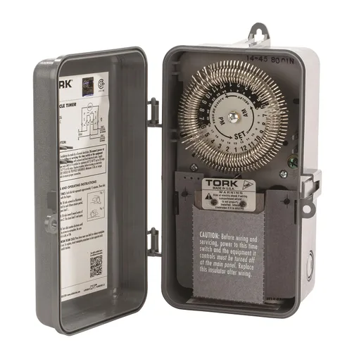 Vista 5 de NSI - 8001-N TORK una marca de NSI Industries, LLC serie 8000 Muchas operaciones diarias de encendido/apagado por día ciclo de trabajo 24 horas