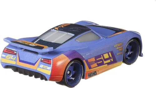 Vista 5 de Disney Car Toys Toy - Vehículos de personajes fundidos a presión a escala 1:55, paquete de 2 coleccionables, juego de regalo de corredores