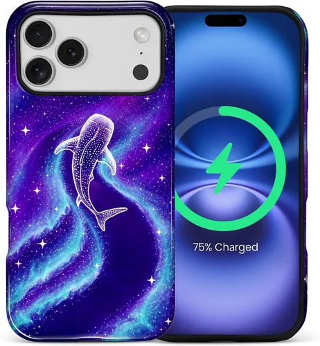 Vista 21 de Funda Compatible con iPhone 13/14 [Compatible con MagSafe] Protección de Doble Capa de Cáscara Dura Híbrida, Funda Magnética Protectora a Prueba
