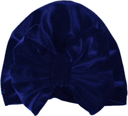 Vista 39 de Gorro de punto para bebé con lazos lindos turbante para envolver el sombrero (MZ6)