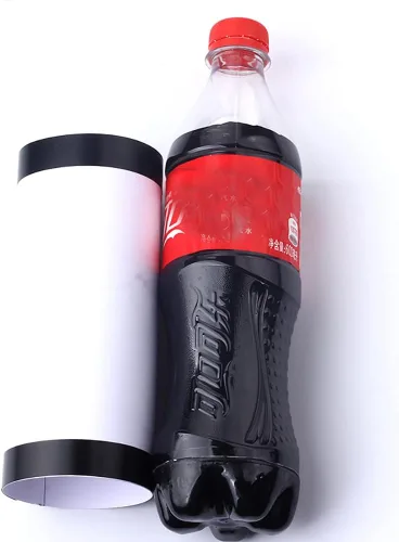 Vista 4 de Enjoyer Botella de cola que desaparece Trucos de magia Botella de Coca-Cola que desaparece Truco mágico Primer plano Ilusiones mágicas Accesorios