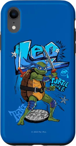 Vista 25 de Teenage Mutant Ninja Turtles: Mutant Mayhem Leo Turtle Power - Carcasa para iPhone 17