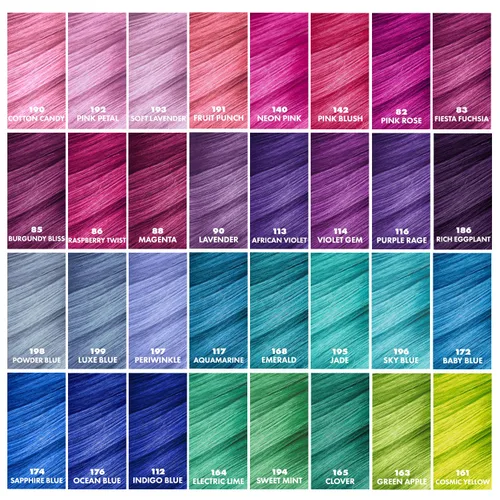 Vista 6 de Adore Tinte semipermanente verde para el cabello, vegano y sin crueldad, 4 onzas líquidas, 163 Green Apple (paquete de 1)