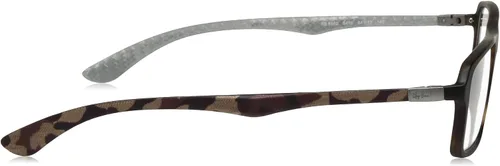 Vista 3 de Ray-Ban Marco de anteojos unisex RX8902-5479 Habana mate con lente de demostración de 2126in negro Black Havana 54 mm