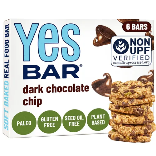 Vista 13 de The YES Bar Barra de manzana y canela crujiente – Proteína a base de plantas, barra de aperitivo decadente – Vegana, paleo, sin gluten, sin lácteos