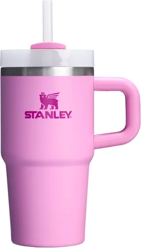 Vista 217 de STANLEY Quencher H2.0 Vaso Térmico con asa y pajilla, 64 onzas, tapa Flowstate de 3 posiciones, gran capacidad para viajes y deportes, vaso de acero