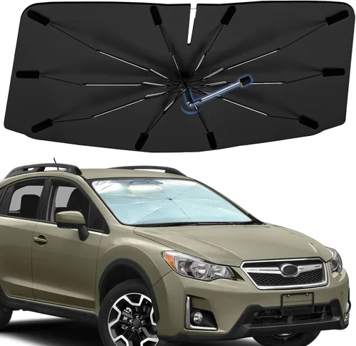 Vista 89 de Sombrilla Parasol para Parabrisas para Mazda 3 2014-2026, Parasol Plegable para Coche para Ventana Delantera, Visera Protectora Solar Altamente