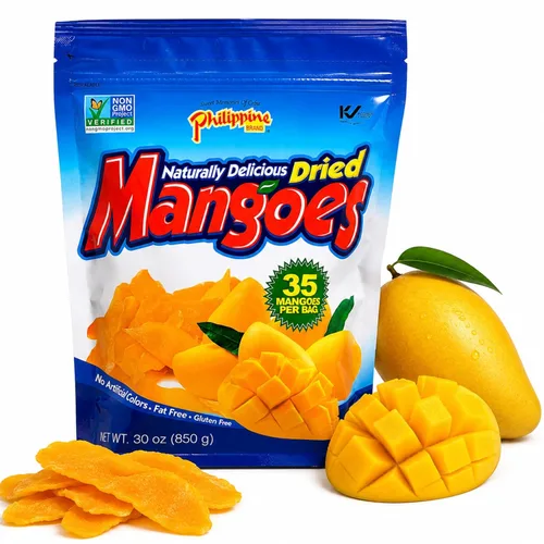 Vista 7 de Philippine Brand Mangos secos, 3.53oz (paquete de 2)
