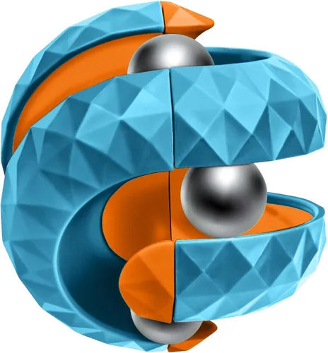 Vista 8 de Orbiit - Juguete de bola de rompecabezas Infinitycube, juguete giratorio, circuito infinito de cambio inverso, juegos de rompecabezas novedosos
