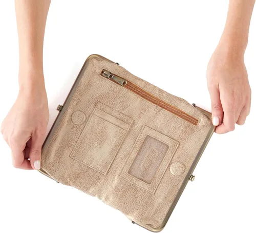 Vista 20 de HOBO Cartera de mano de cuero Lauren para mujer