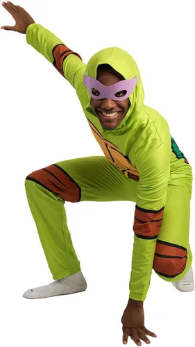 Vista 6 de Bioworld Traje de unión de cosplay con capucha TMNT
