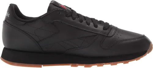 Vista 6 de Reebok, zapatilla informal clásica de piel, para hombre., negro