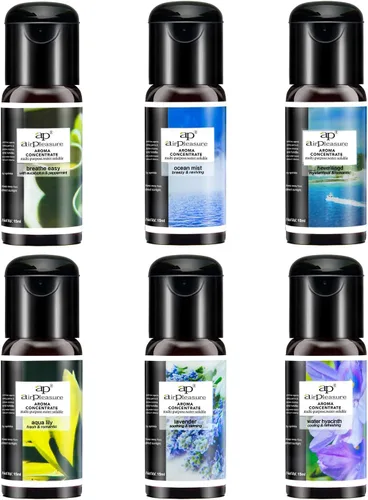 Vista 12 de Blossom - Juego de aceites esenciales para aromaterapia, 6 x 0.5 fl oz para difusor, humidificador, purificador de aire, lirio aguamarina, jacinto