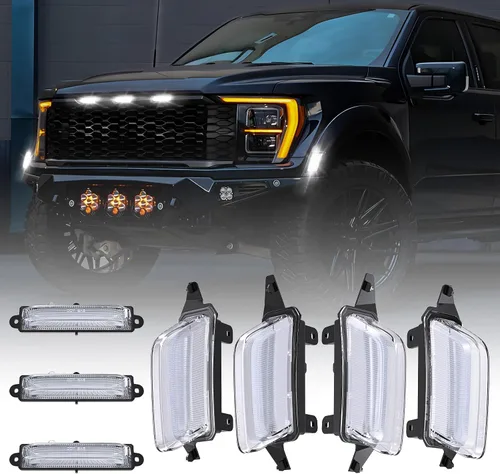 Vista 10 de Luces de posición laterales para G1500-G3500 G10-G30 1985-1996 Iluminación 3D DOT SAE