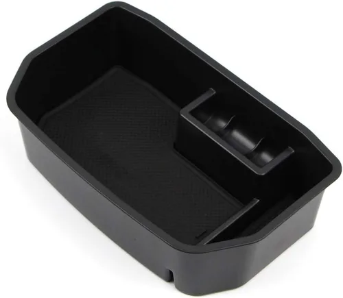 Vista 7 de Dreamseek Organizador de consola central compatible con Toyota Land Cruiser LC200 2008-2020 Interior reposabrazos caja de almacenamiento bandeja