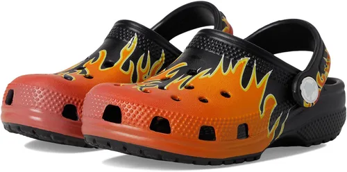 Vista 22 de Crocs Zuecos Gráficos Clásicos Unisex para Niños